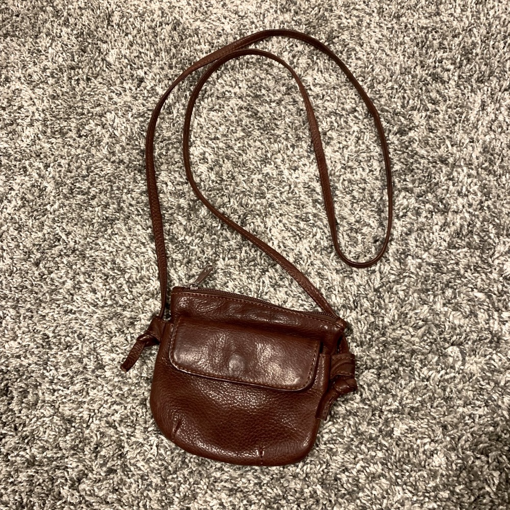 Vintage super cute tiny leather bag